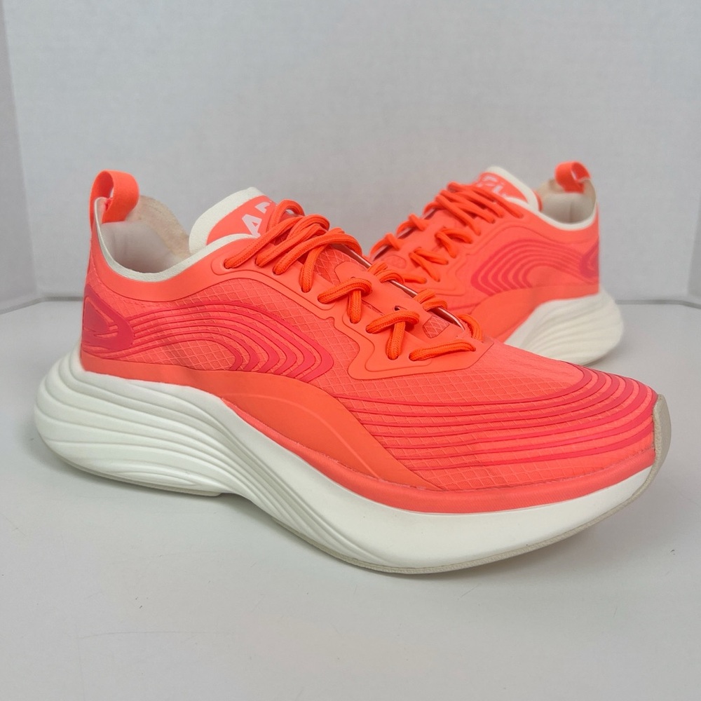 •APL• Streamline Running Jogging Athletic Shoe Laser Red/Pristine White Size 5.5
